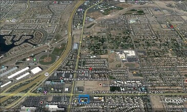 8249-8251 W Thunderbird Rd, Peoria, AZ - AERIAL  map view