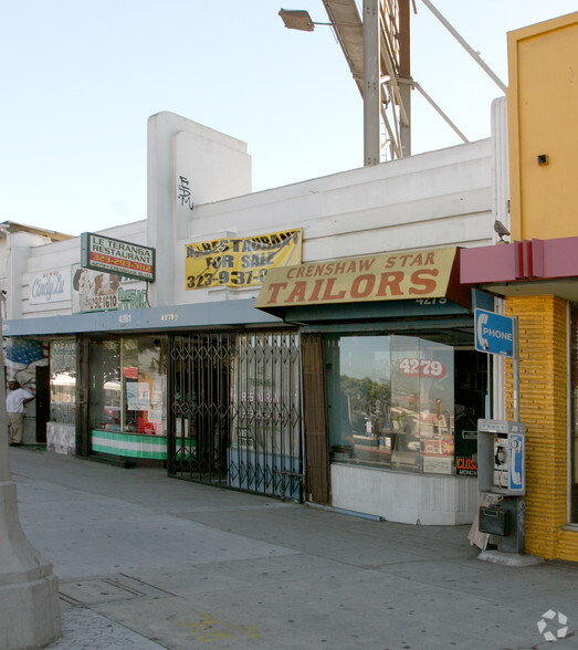 4279-4281 Crenshaw Blvd, Los Angeles, CA for sale - Building Photo - Image 3 of 14