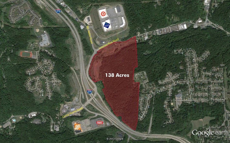 Lowries Run Rd & Camp Horne Rd, Pittsburgh, PA for sale - Building Photo - Image 1 of 1