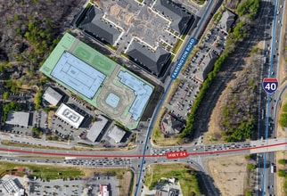 5936 Farrington Rd, Chapel Hill, NC - AERIAL map view