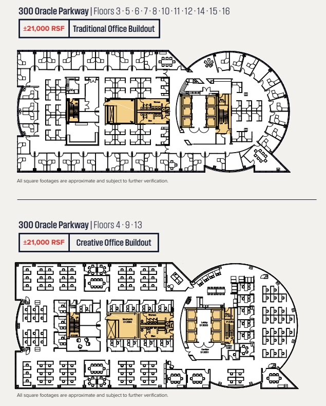 100 Oracle Pky, Redwood City, CA for lease Floor Plan- Image 1 of 1