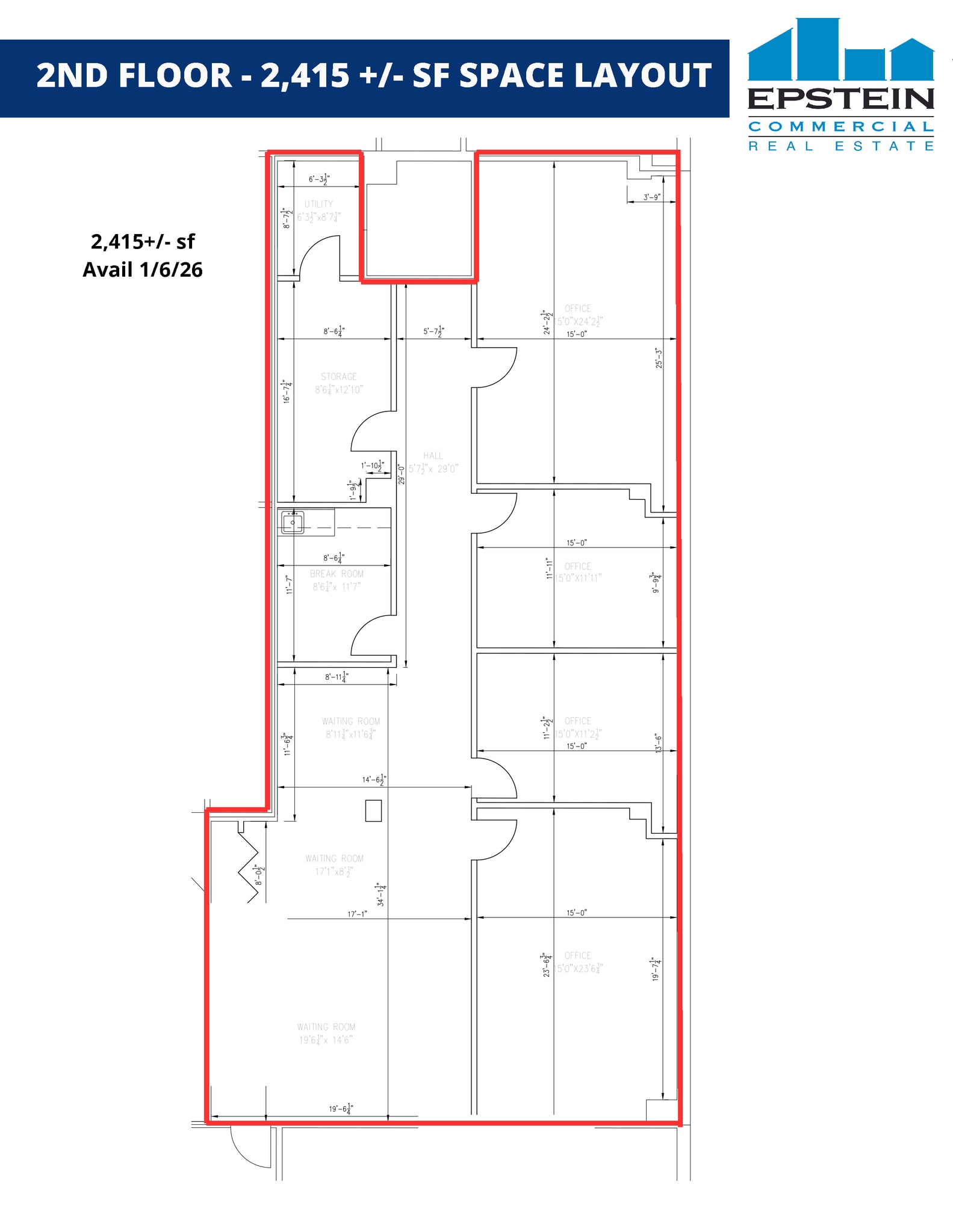 23 Water St, Bangor, ME for lease Floor Plan- Image 1 of 1