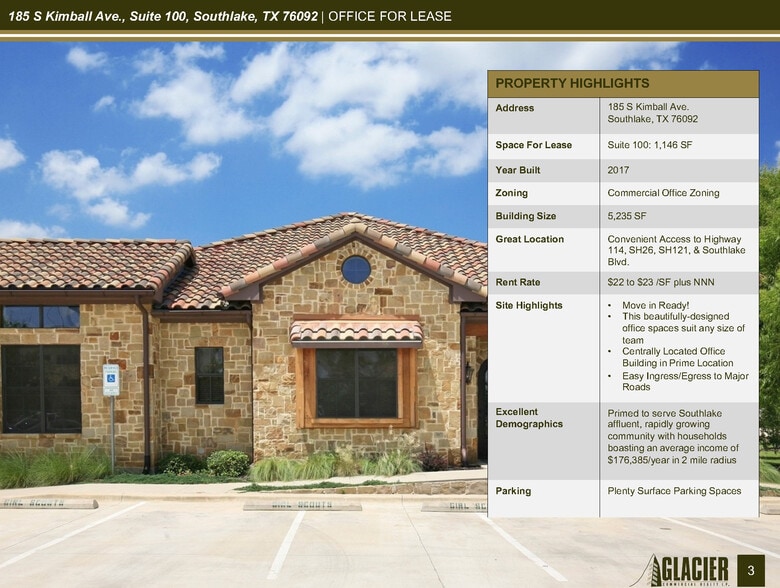 185 S Kimball Ave, Southlake, TX for lease - Building Photo - Image 3 of 25