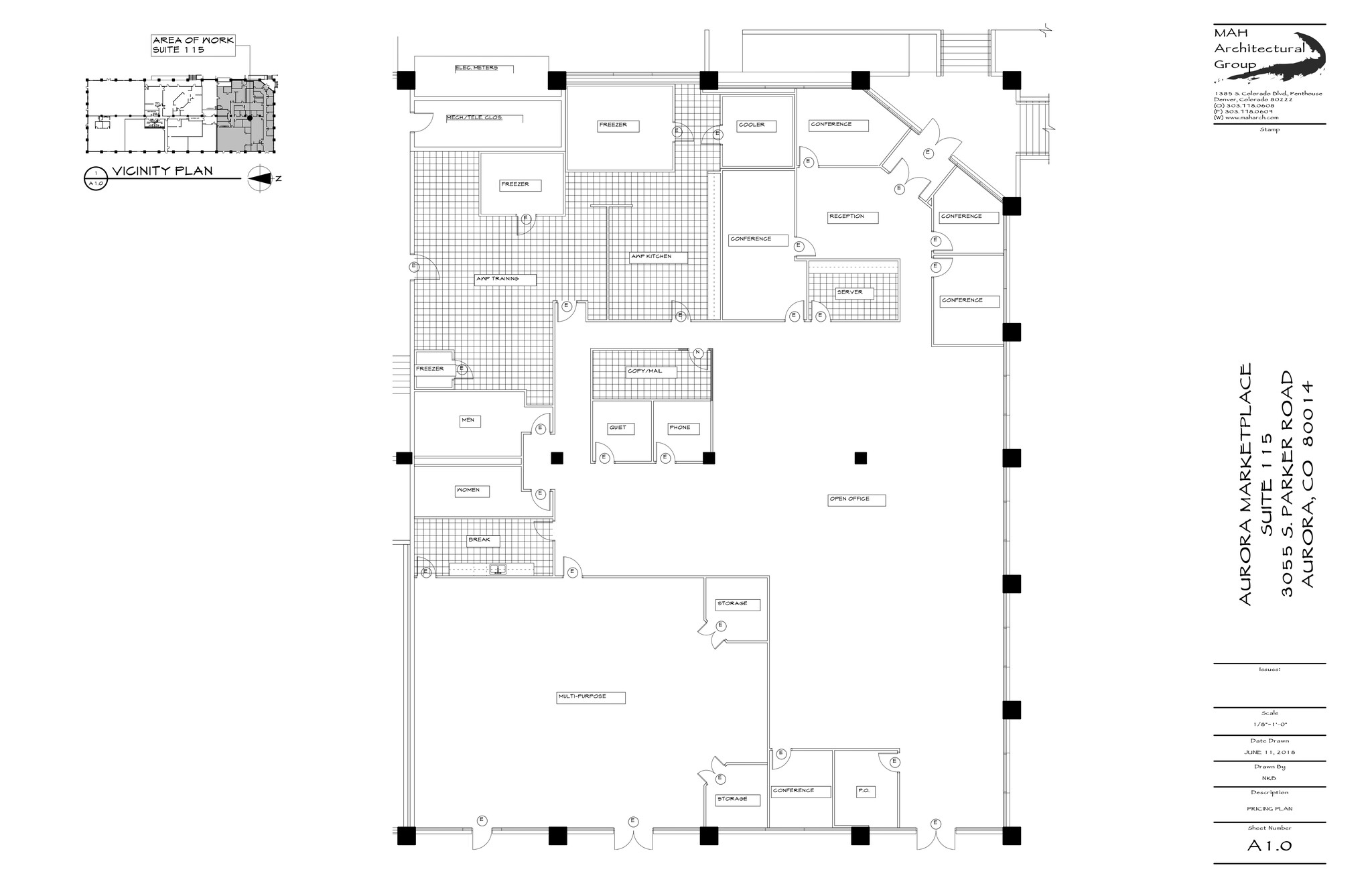 3025 S Parker Rd, Aurora, CO for lease Floor Plan- Image 1 of 1