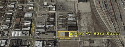 2300 W 63rd St, Chicago, IL - aerial  map view