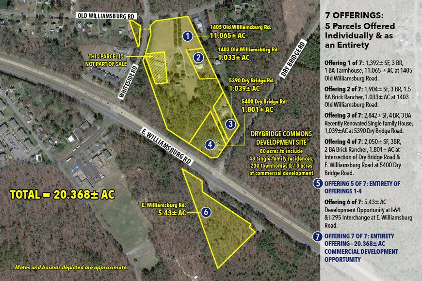 E Williamsburg Rd & Dry Bridge Rd, Sandston, VA 23150