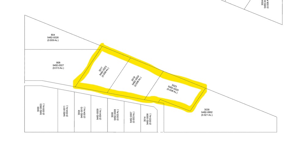 3017 Massachusetts Ave SE, Washington, DC for sale - Plat Map - Image 2 of 2