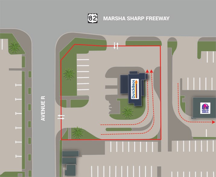 1711 Marsha Sharp Fwy, Lubbock, TX 79415 Dutch Bros Coffee