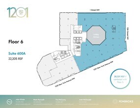 1201 New York Ave NW, Washington, DC for lease Floor Plan- Image 1 of 1