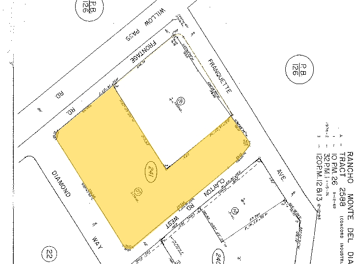 1390 Willow Pass Rd, Concord, CA for lease - Plat Map - Image 3 of 3