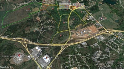 GA Hwy 11 & GA Hwy 138, Monroe, GA - AERIAL map view - Image1