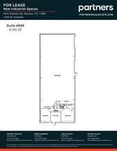 4041-4071 Hollister Rd, Houston, TX for lease Site Plan- Image 1 of 1