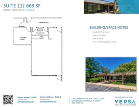 1300 N Highland Ave, Aurora, IL for lease Floor Plan- Image 1 of 1