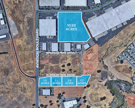 1121 Aviation Blvd, Lincoln, CA - AERIAL  map view