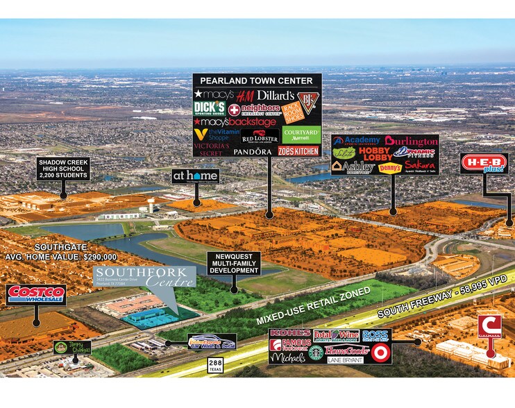 3422 Business Center Dr, Pearland, TX, 77584 Retail Property For Sale