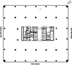 805 Third Ave, New York, NY for lease Floor Plan- Image 2 of 2