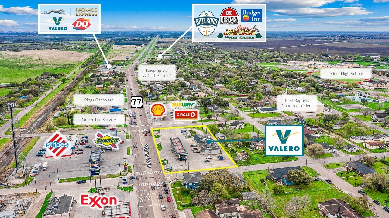 811 Voss Ave, Odem, TX, 78370 Convenience Store Property For Sale