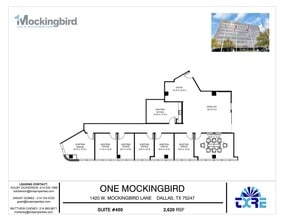 1420 W Mockingbird Ln, Dallas, TX for lease Floor Plan- Image 1 of 1