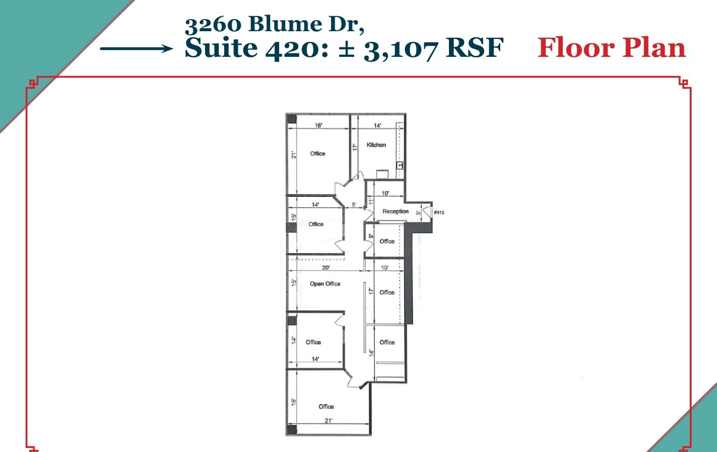 3260 Blume Dr, Richmond, CA for lease Floor Plan- Image 1 of 1