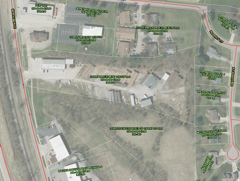 1301 Main, Williamstown, KY for lease - Aerial - Image 1 of 5