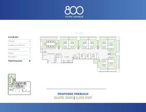 800 Third Ave, New York, NY for lease Floor Plan- Image 1 of 5