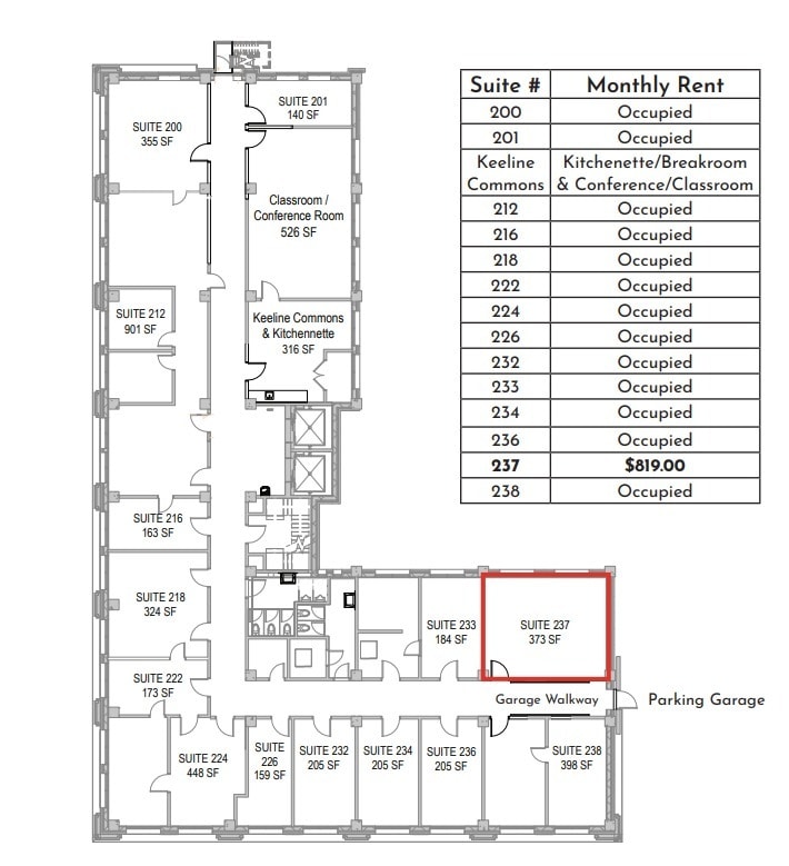 319 S 17th St, Omaha, NE for lease Floor Plan- Image 1 of 1