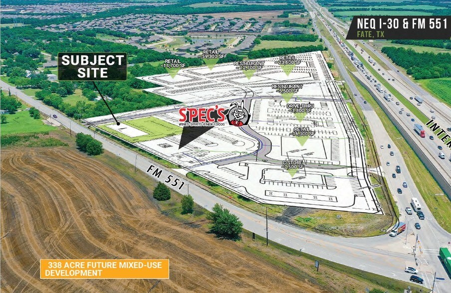 630 S William E. Crawford, Fate, TX for sale - Building Photo - Image 1 of 1