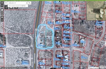 108 US Highway 395, Cartago, CA - Aerial map view