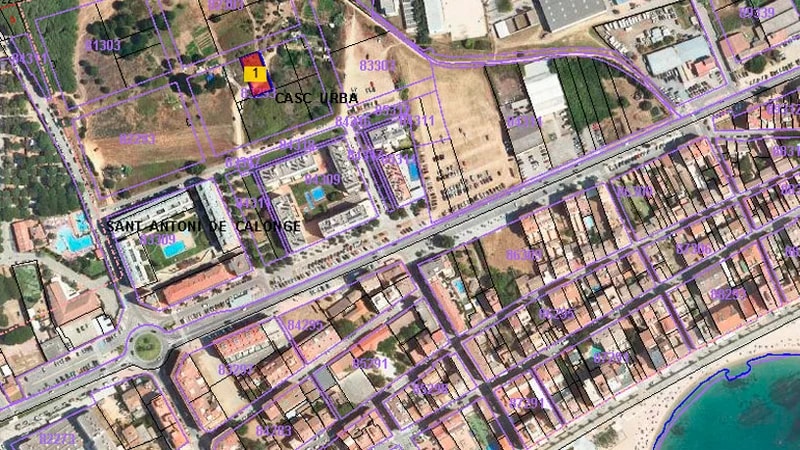 Carrer dels Doctors Eduardo i J. Mª Berini, 10, Calonge i Sant Antoni, Gerona for sale - Site Plan - Image 3 of 3