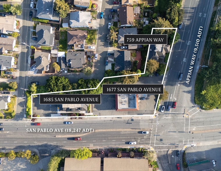 Three-Building Pinole Investment portfolio of 3 properties for sale on LoopNet.com - Building Photo - Image 2 of 5