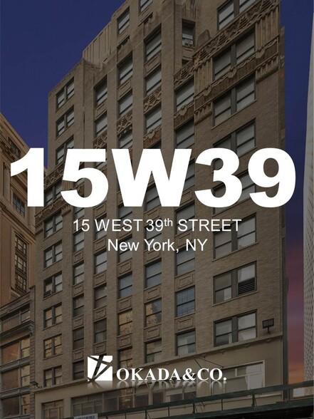 15 W 39th St, New York, NY 10018 | LoopNet