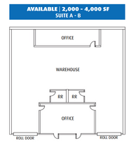 1243 Greenfield Dr, El Cajon, CA for lease Floor Plan- Image 1 of 1