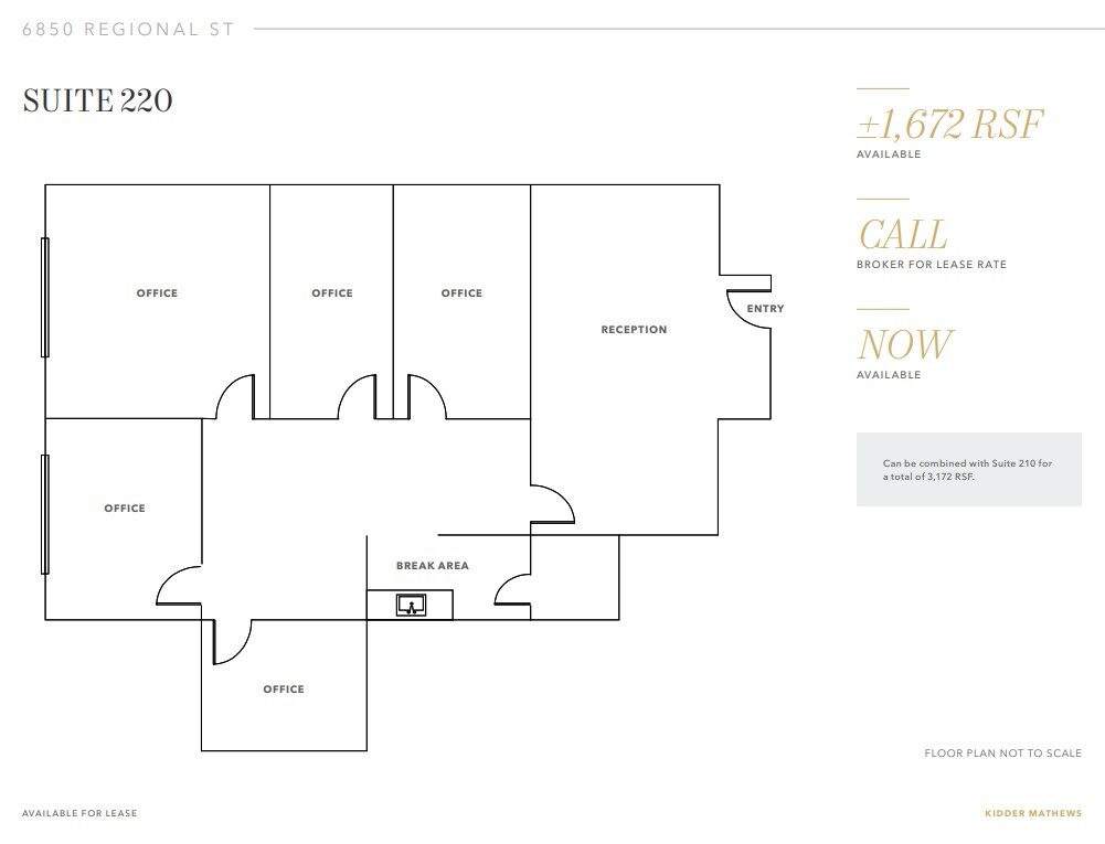 6850 Regional St, Dublin, CA for lease Floor Plan- Image 1 of 1