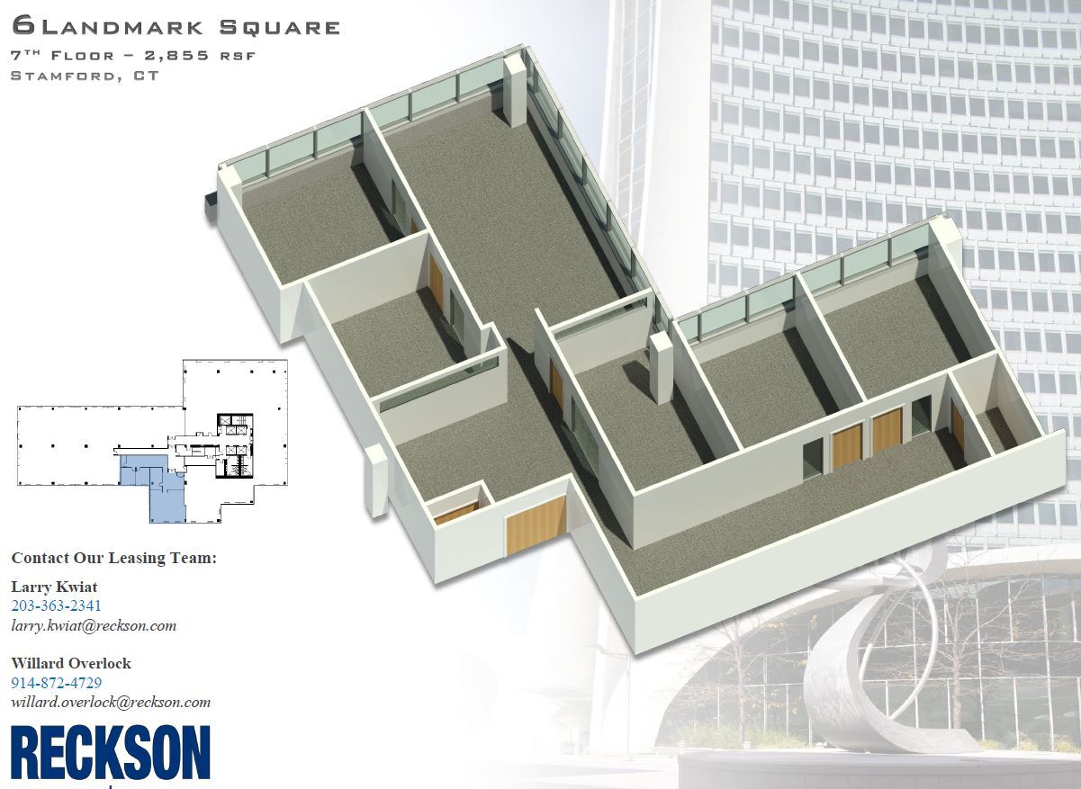 1 Landmark Sq, Stamford, CT for lease Floor Plan- Image 1 of 2