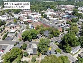 202 5th Ave S, Franklin, TN - AERIAL  map view