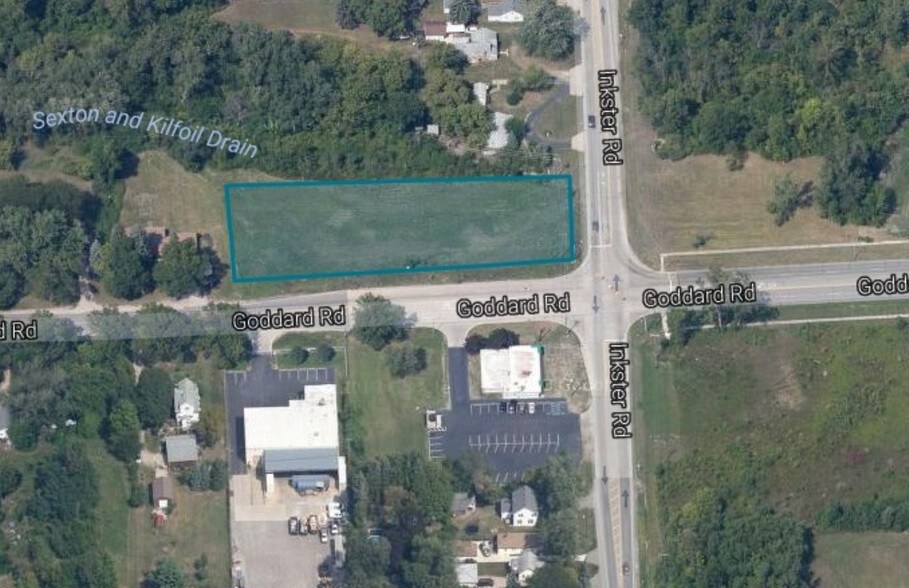 Goddard Rd & Inkster Rd, Romulus, MI for sale - Primary Photo - Image 1 of 1