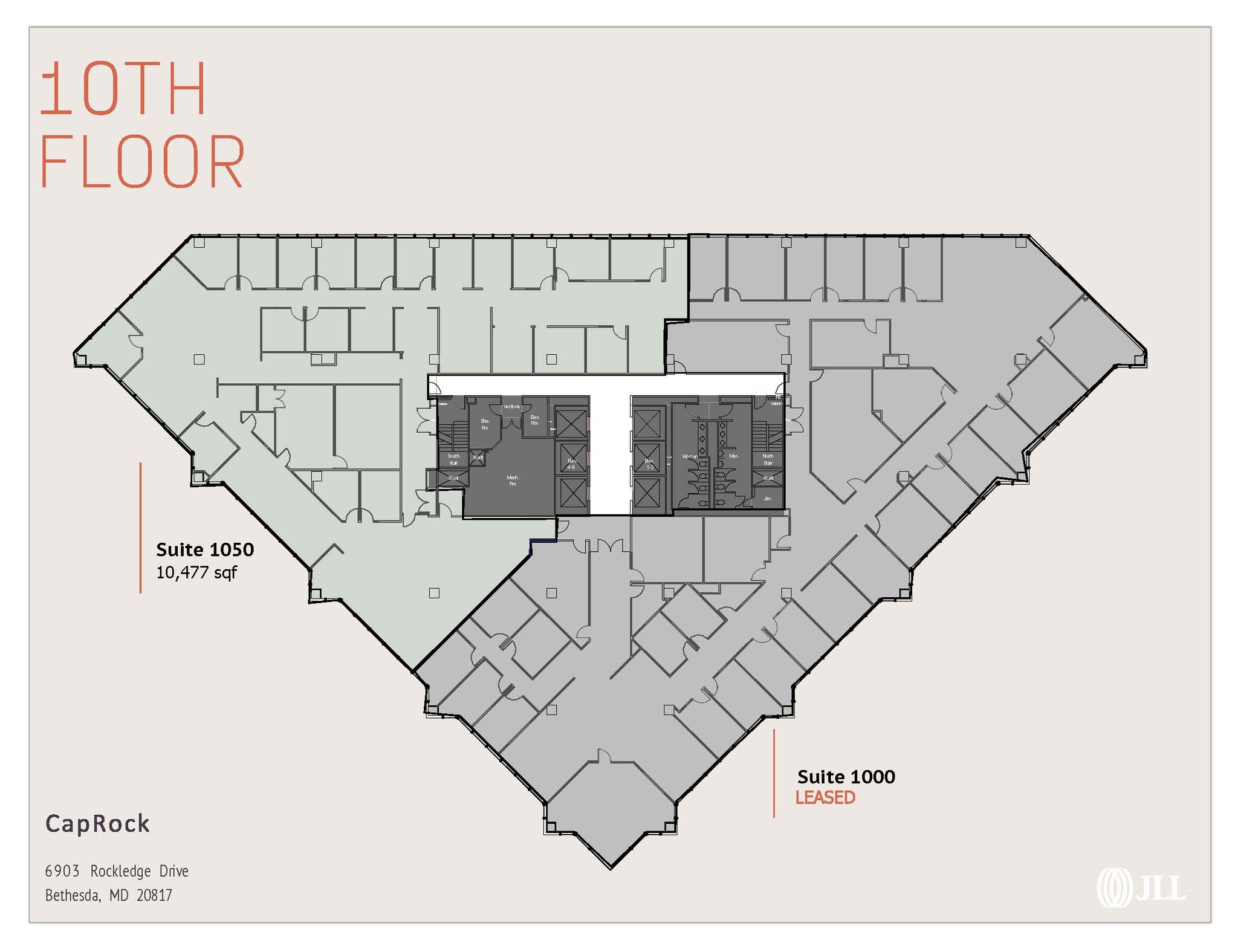 6903 Rockledge Dr, Bethesda, MD for lease Floor Plan- Image 1 of 1
