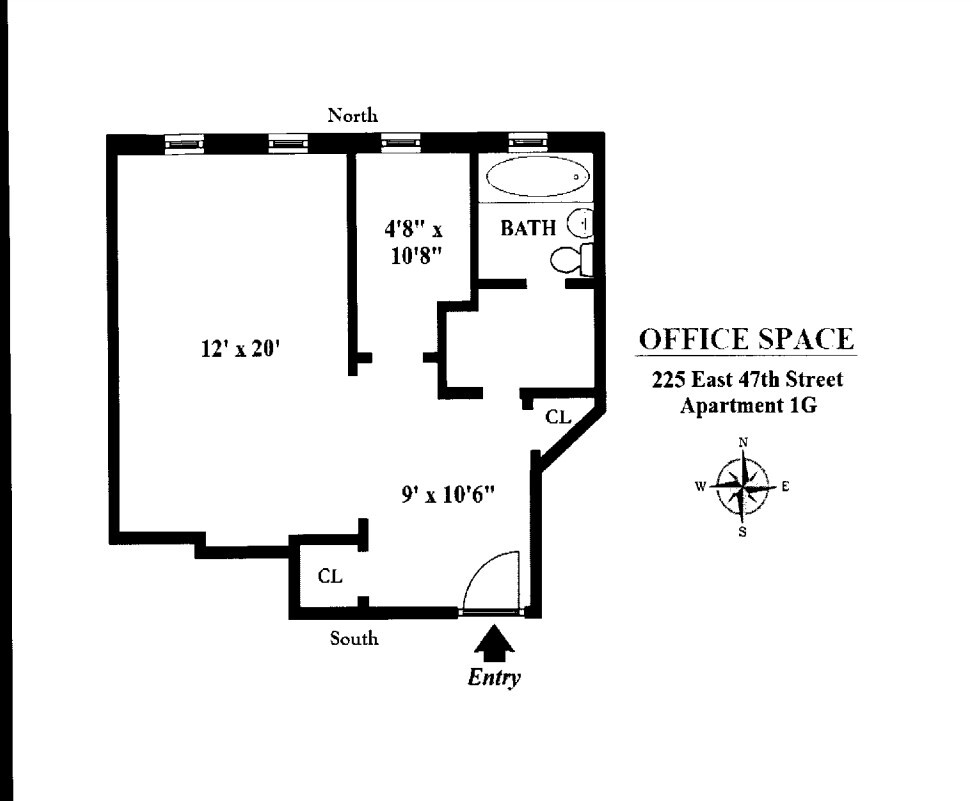 225 E 47th St, New York, NY for lease Floor Plan- Image 1 of 13