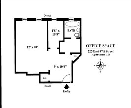 225 E 47th St, New York, NY for lease Floor Plan- Image 1 of 13