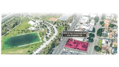 1803 N San Fernando Rd, Los Angeles, CA - AERIAL map view - Image1