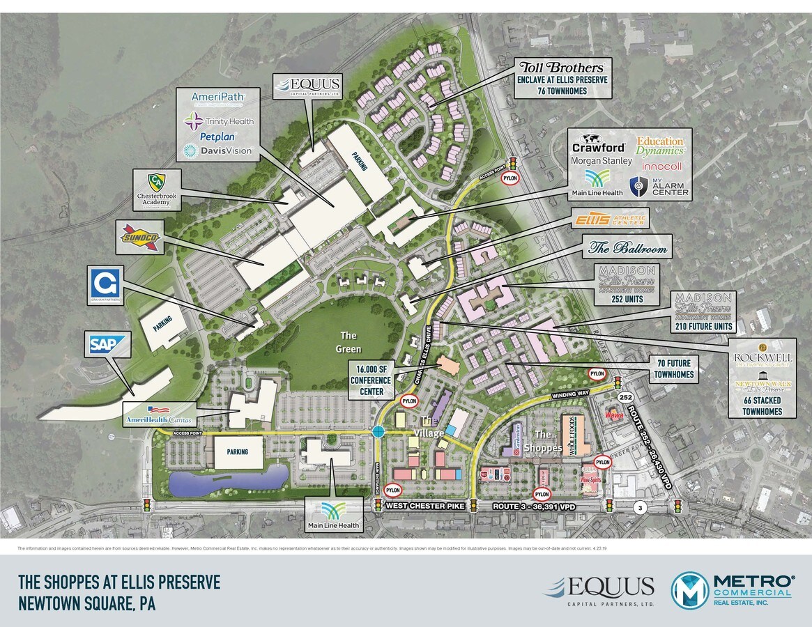 Route 3 & Route 252, Newtown Square, PA 19073