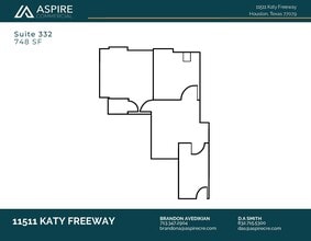 11511 Katy Fwy, Houston, TX for lease Floor Plan- Image 1 of 1