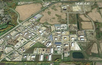 8301 113th St, Fort Saskatchewan, AB - AERIAL  map view