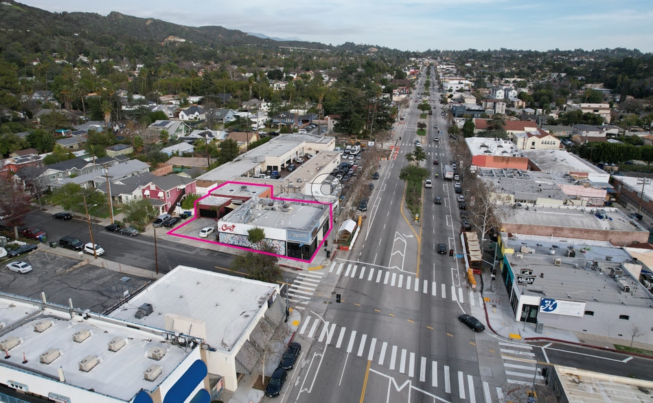 2129-2133 Colorado Blvd, Eagle Rock, CA for sale - Aerial - Image 3 of 12