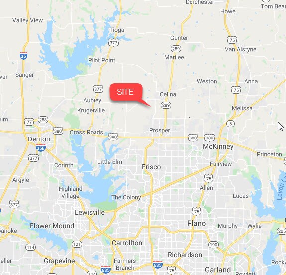 0 Legacy, Celina, TX 75078 6.07 Acres on Future Legacy. Celina ETJ