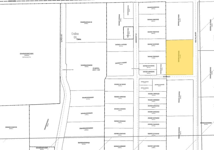 10701-10737 King William Dr, Dallas, TX for lease - Plat Map - Image 2 of 7