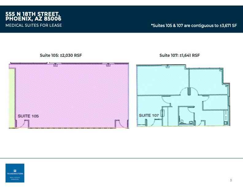 555 N 18th St, Phoenix, AZ for lease Floor Plan- Image 1 of 1
