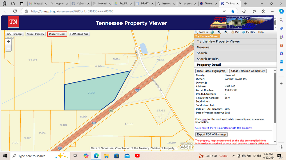 Dancyville Rd, Stanton, TN for sale - Building Photo - Image 1 of 1