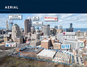 1060 Bolivar Rd, Cleveland, OH - AERIAL  map view - Image1
