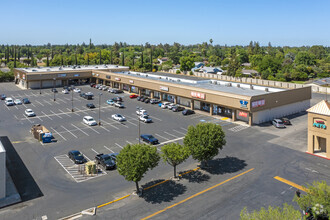 5125-5179 N Blackstone Ave, Fresno, CA - aerial  map view